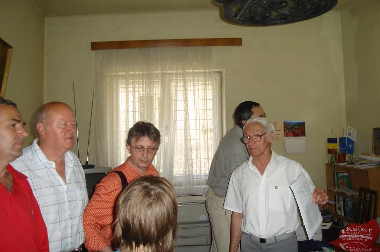Octav Bjoza si Vladimir Tismaneanu, AFDPR, Brasov, iunie 2007