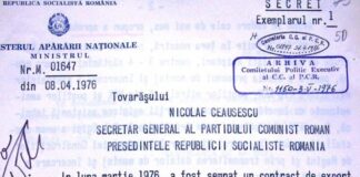 Exporturi de produse militare româneşti în Egipt şi importanţa cazului generalului Ion Mihai Pacepa (1976-1978)