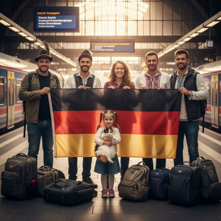 Românii din Germania în contextul „hexagonului” european de atracție migratorie