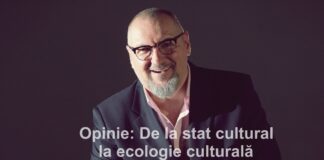 De la stat cultural la ecologie culturală
