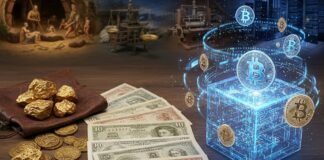 Când banii devin memorie: Istoria unei transformări globale de la aur la bitcoin. ilustrare
